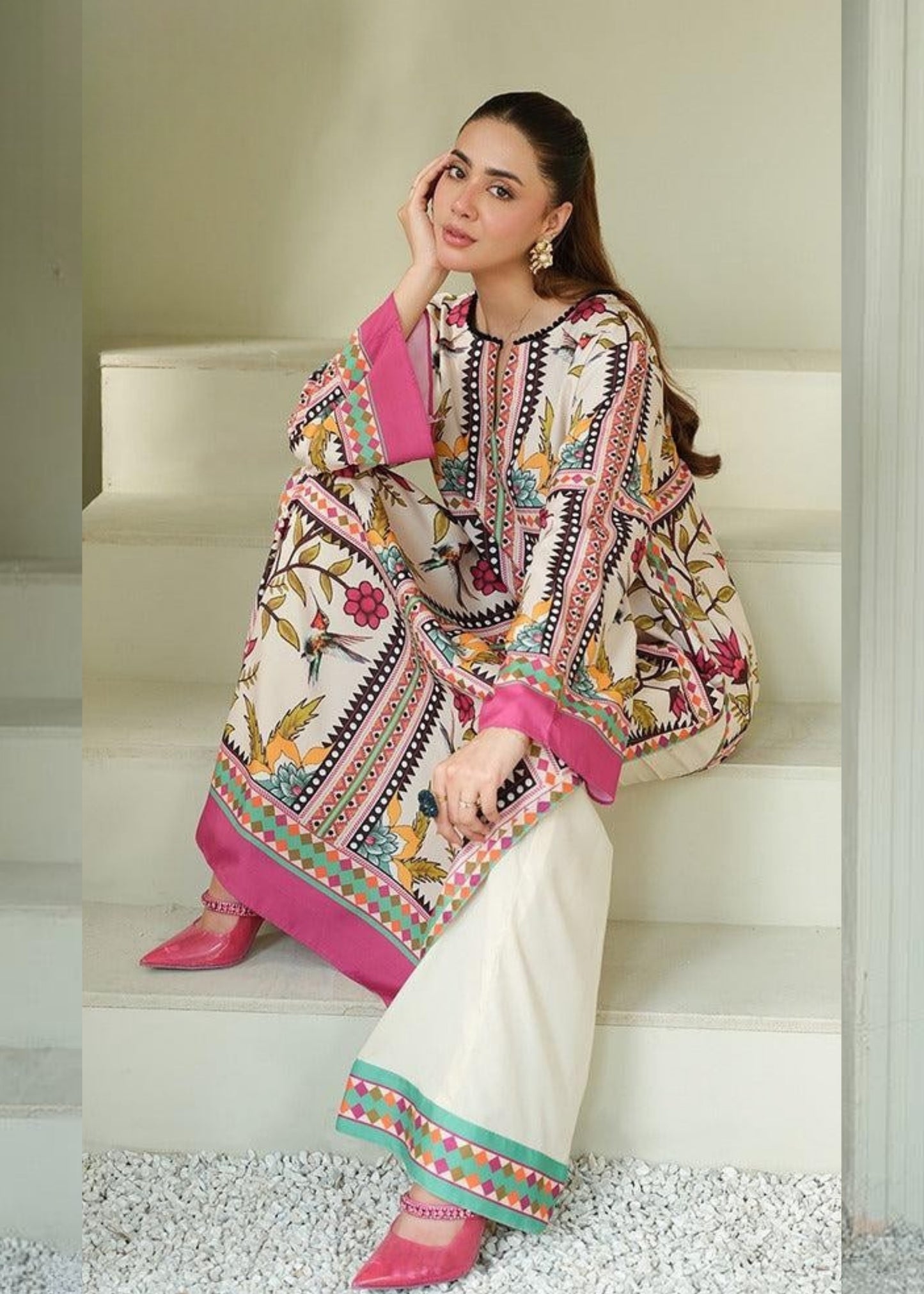 Nooré Jahan – 2-Piece Co-ord Set (Stitched)