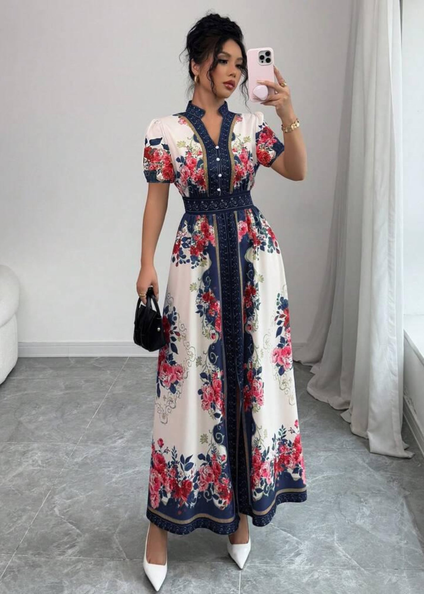 Rosevine Maxi 2-Piece (Stitched)