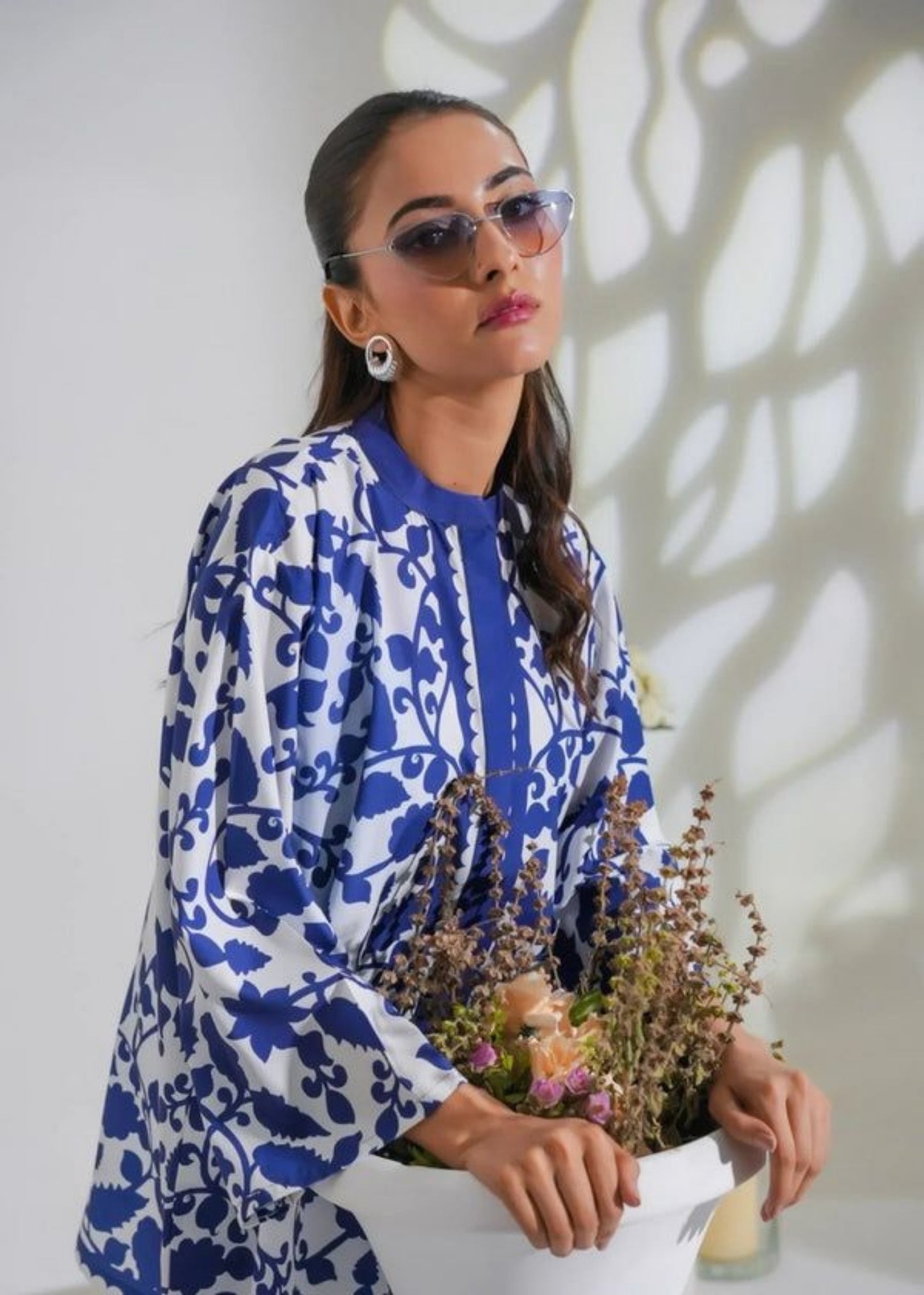 Neelofar Co-ord Set (Stitched)