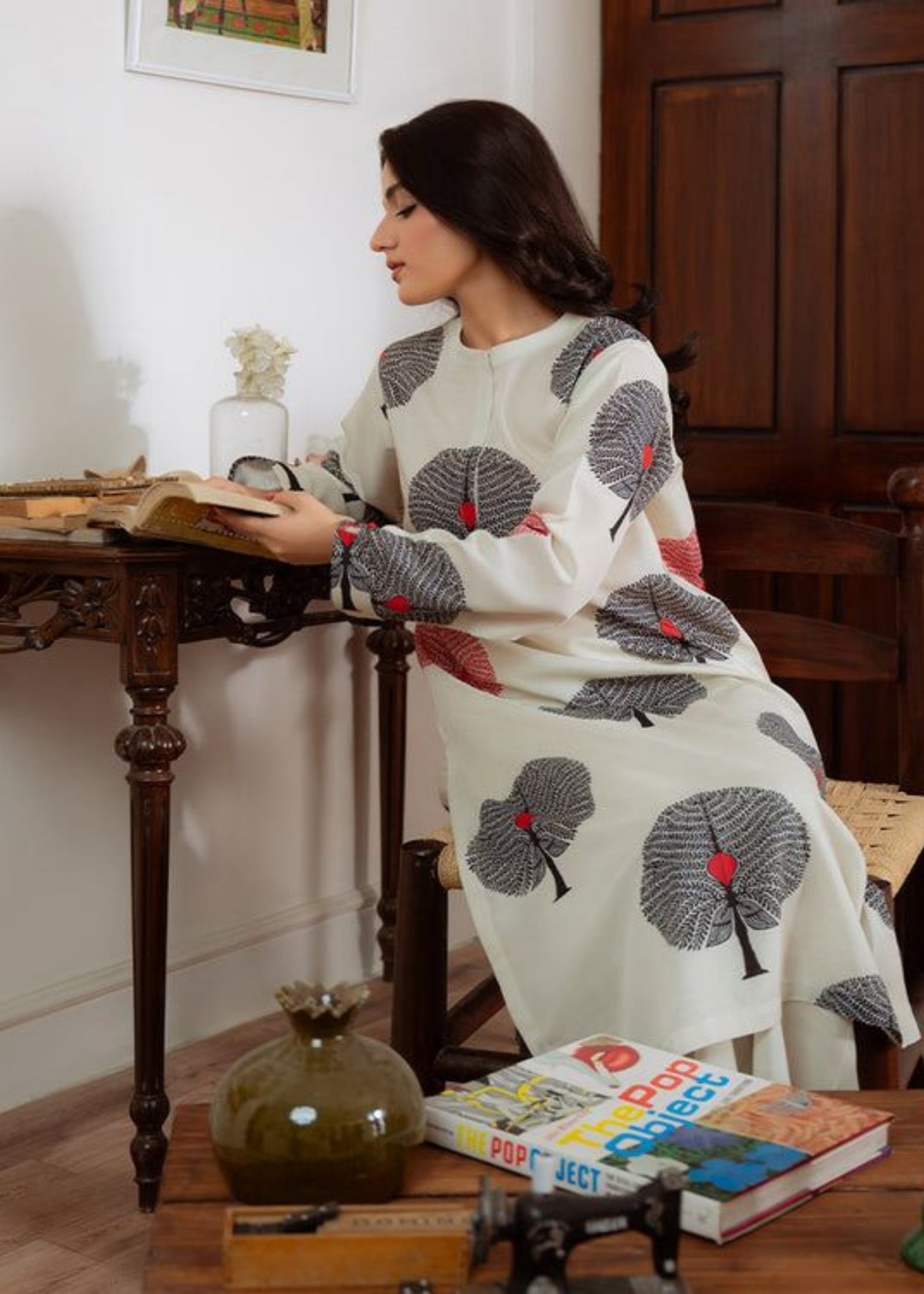 Noor-e-Saba 2-Piece Suit (Stitched)