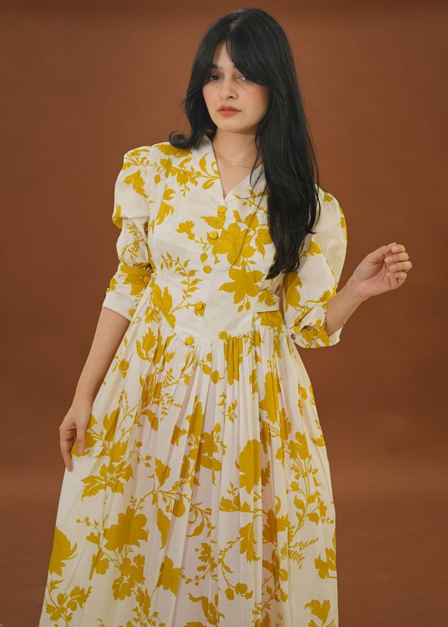 Sunlit Maxi Dress (Stitched)