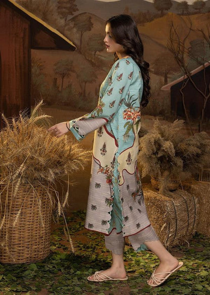 Sky Dusk 2-Piece Printed Suit (Stitched)