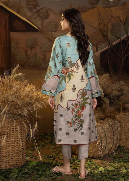 Sky Dusk 2-Piece Printed Suit (Stitched)